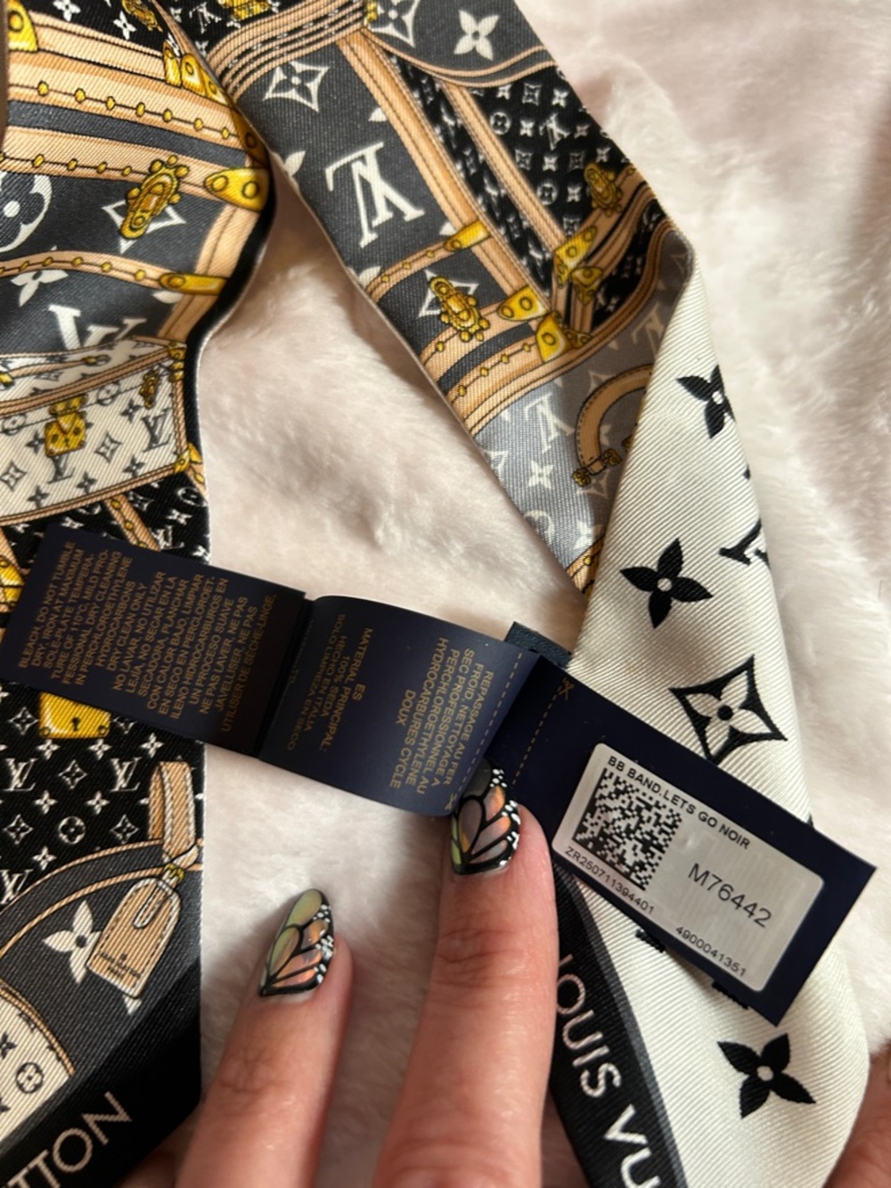 389. Louis Vuitton Let's Go BB Bandeau in Nior - Picture 7 of 7